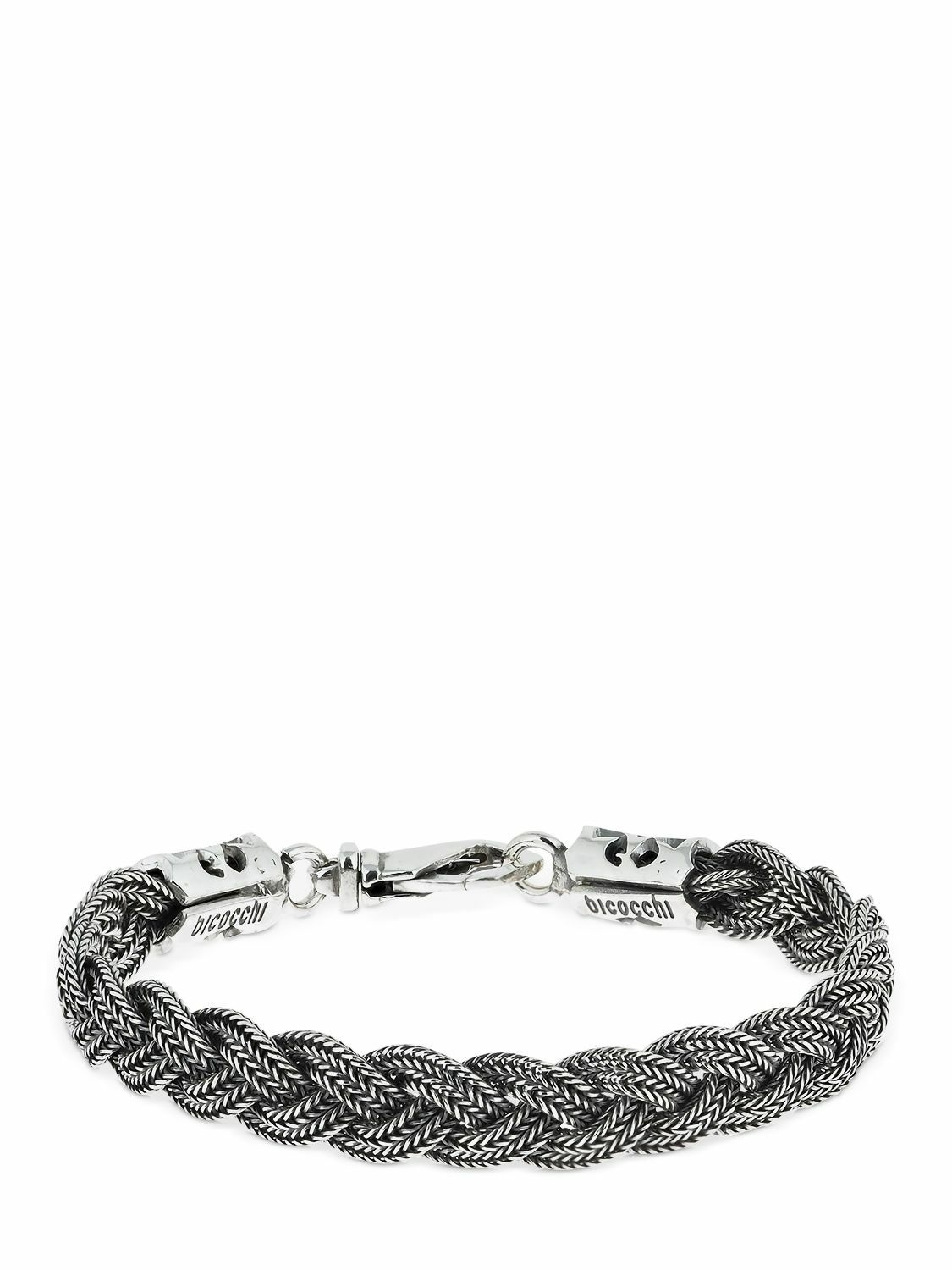 Photo: EMANUELE BICOCCHI - Flat Braided Chain Bracelet