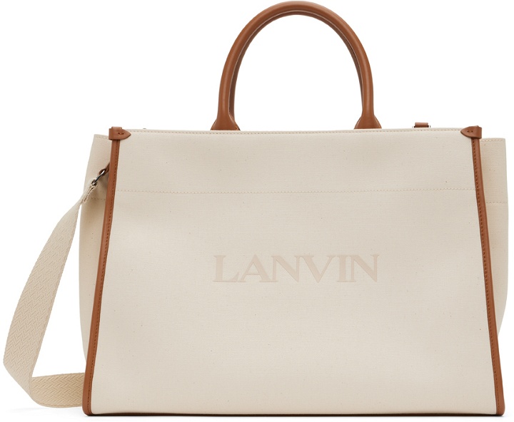 Photo: Lanvin Off-White MM In&Out Tote