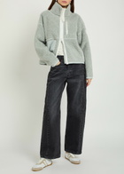 Canada Goose Simcoe Logo-appliquéd Fleece Jacket Grey
