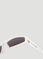 Courrèges - Tech Sunglasses in White