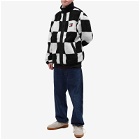 Tommy Jeans Men's TJM Checkerboard Sherpa Jacket in White