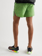 Nike Running - Run Division Stride Straight-Leg Dri-FIT Shorts - Green
