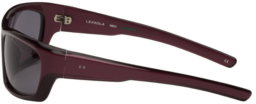 Lexxola Burgundy Neo Sunglasses Lexxola display picture 1