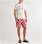 RRL - Printed Cotton-Blend Shorts - Red