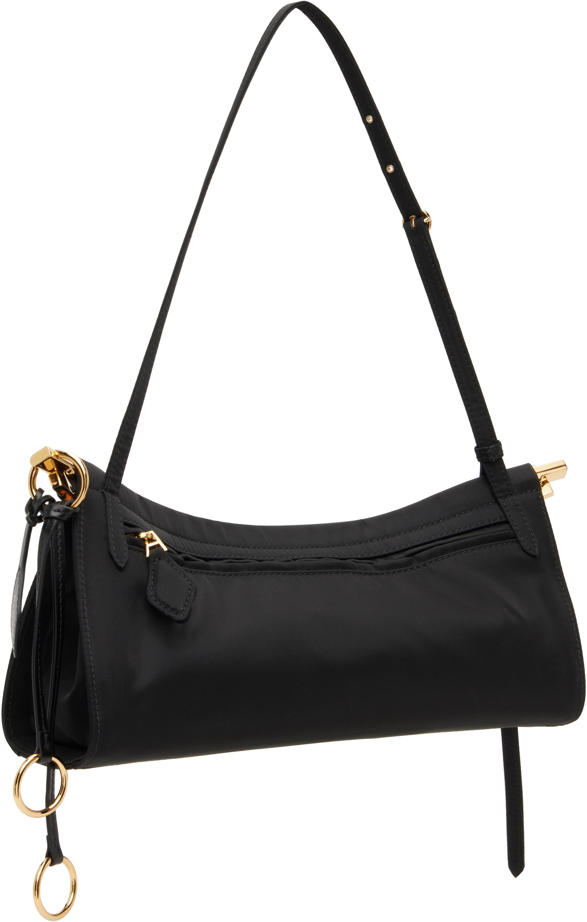 ALAÏA Black 'Le Click' East West Medium Bag