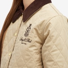 Sporty & Rich Women's Vendome Quilted Jacket in Beige