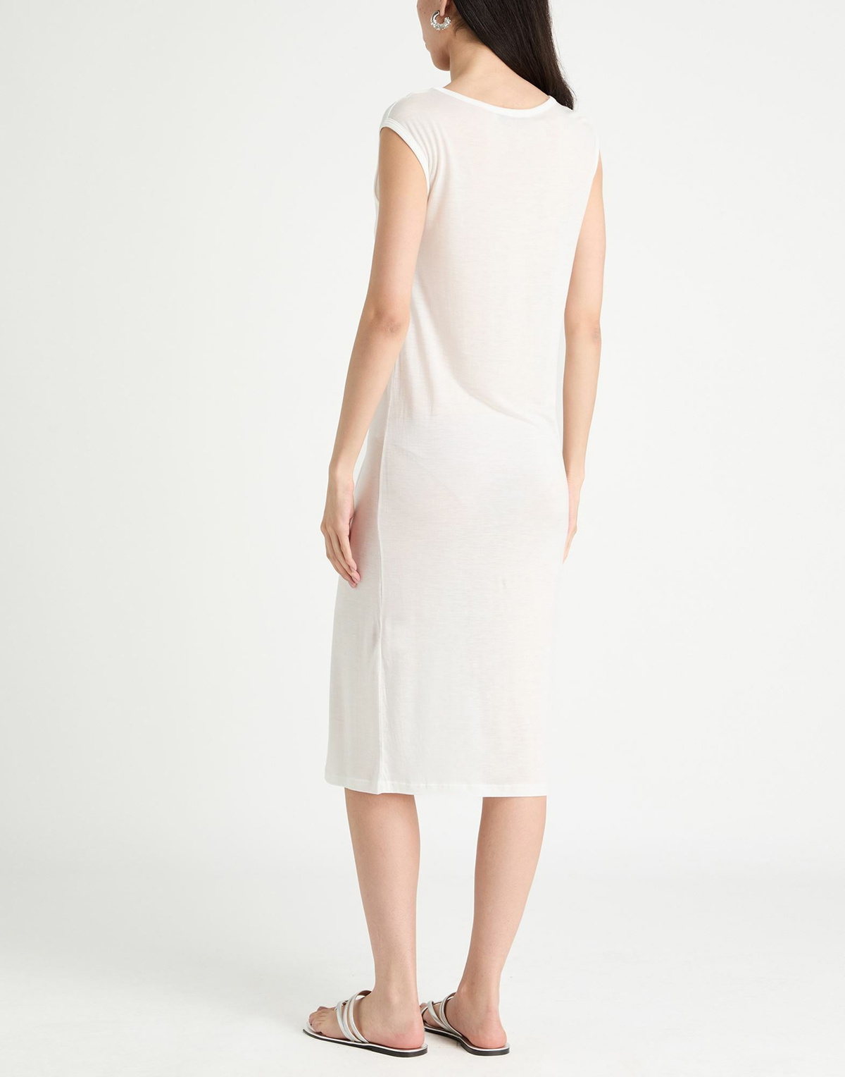 Jucca Womens Midi dress in White