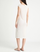 Jucca Womens Midi dress in White