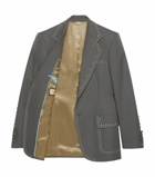 GUCCI - Studded Single-breasted Jacket