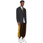 Gucci Brown Chenille Harem Lounge Pants