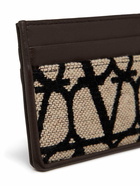 VALENTINO GARAVANI - Textured Card Holder