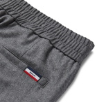 Moncler - Mélange Wool Trousers - Gray