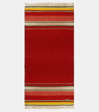 The House of Lyria Xoroi striped wool-blend throw