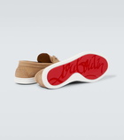 Christian Louboutin Chambeliboat nubuck boat shoes