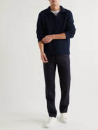 Mr P. - Ribbed Recycled Cashmere and Wool-Blend Sweater - Blue