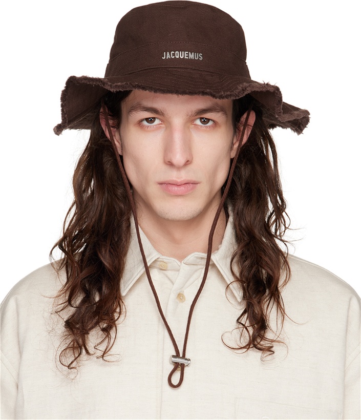 Photo: Jacquemus Brown 'Le Bob Artichaut' Bucket Hat