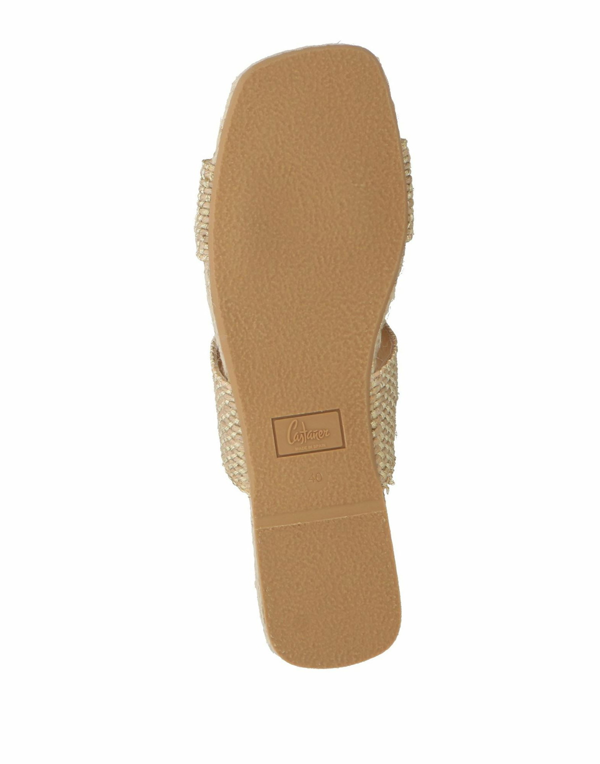 Castañer Womens Espadrilles in Gold