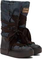 See by Chloé Gray Naina Boots