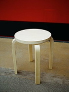 ARTEK E60 Wood Stool