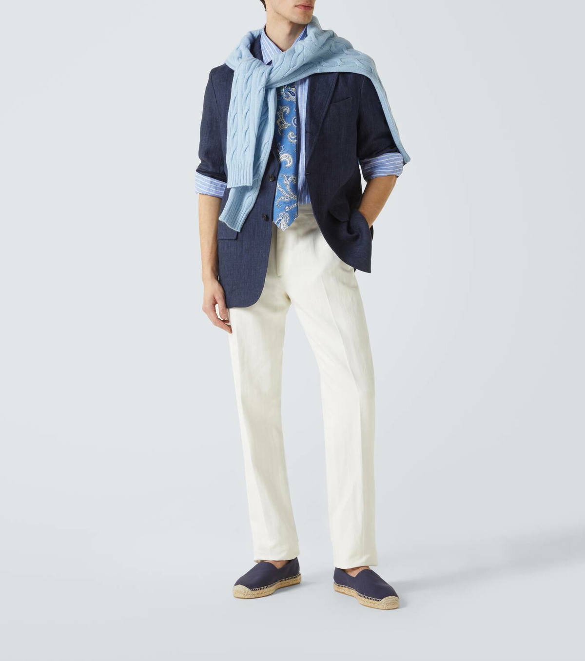 Ralph Lauren Purple Label Canvas espadrilles