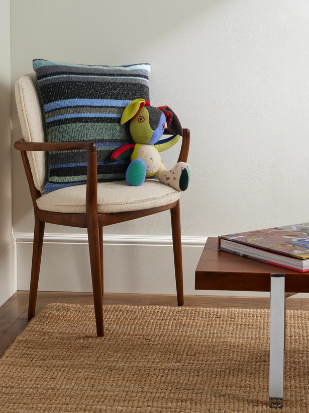 Photo: The Elder Statesman - Striped Cashmere Pillow
