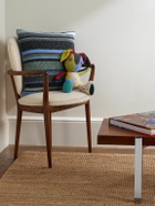 The Elder Statesman - Striped Cashmere Pillow