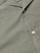 Norse Projects - Carsten Convertible-Collar Cotton and TENCEL™ Lyocell-Blend Shirt - Gray