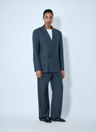 Lemaire Double-Breasted Wool Suit Blazer