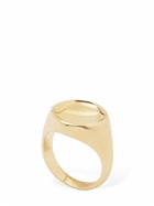 BOTTEGA VENETA - Gold Finish Sterling Silver Ring
