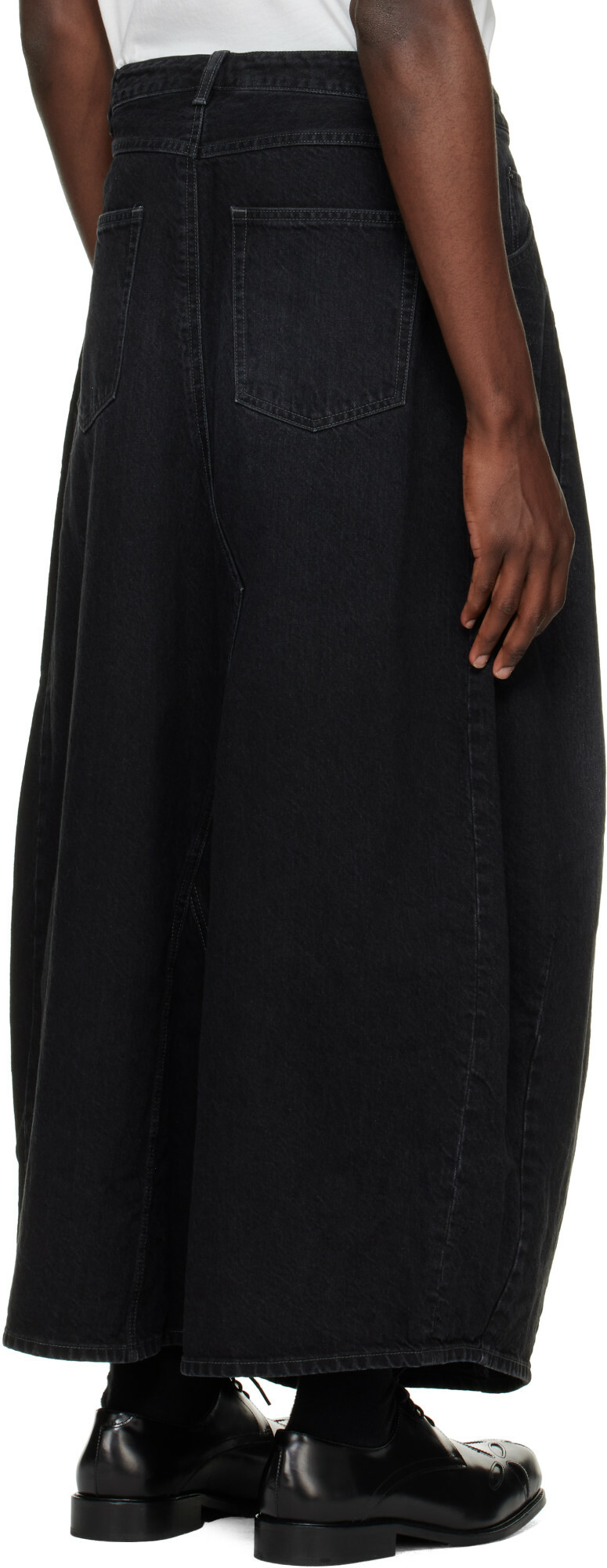 NEEDLES Black H.D. Skirt