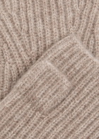 Loop Cashmere Fingerless Cashmere Mittens - Beige - One Size