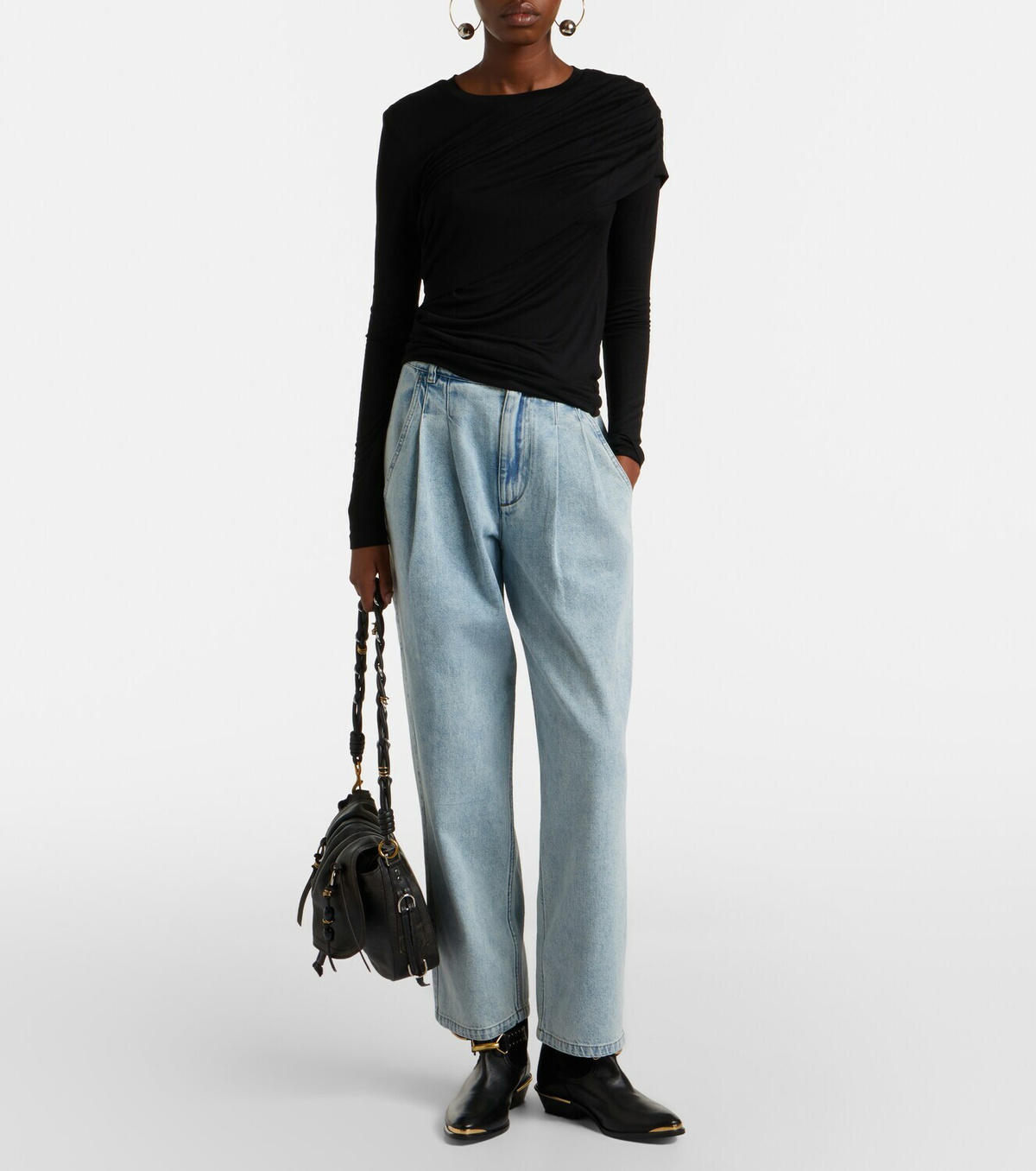 Marant Etoile Ilsa wide-leg jeans