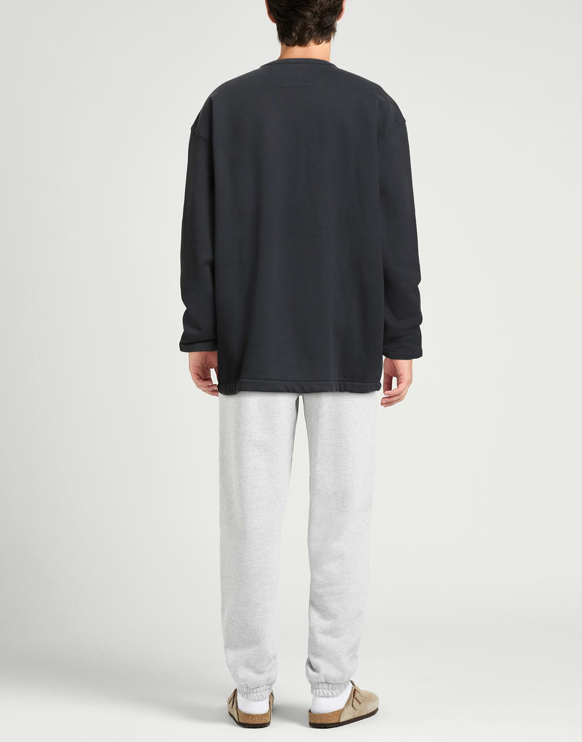 C. p. Company Mens Sweatshirt Charcoal