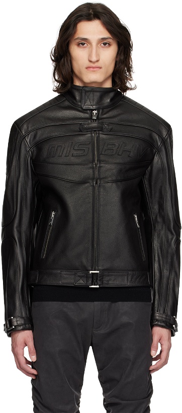 Photo: MISBHV Black Fast Leather Jacket