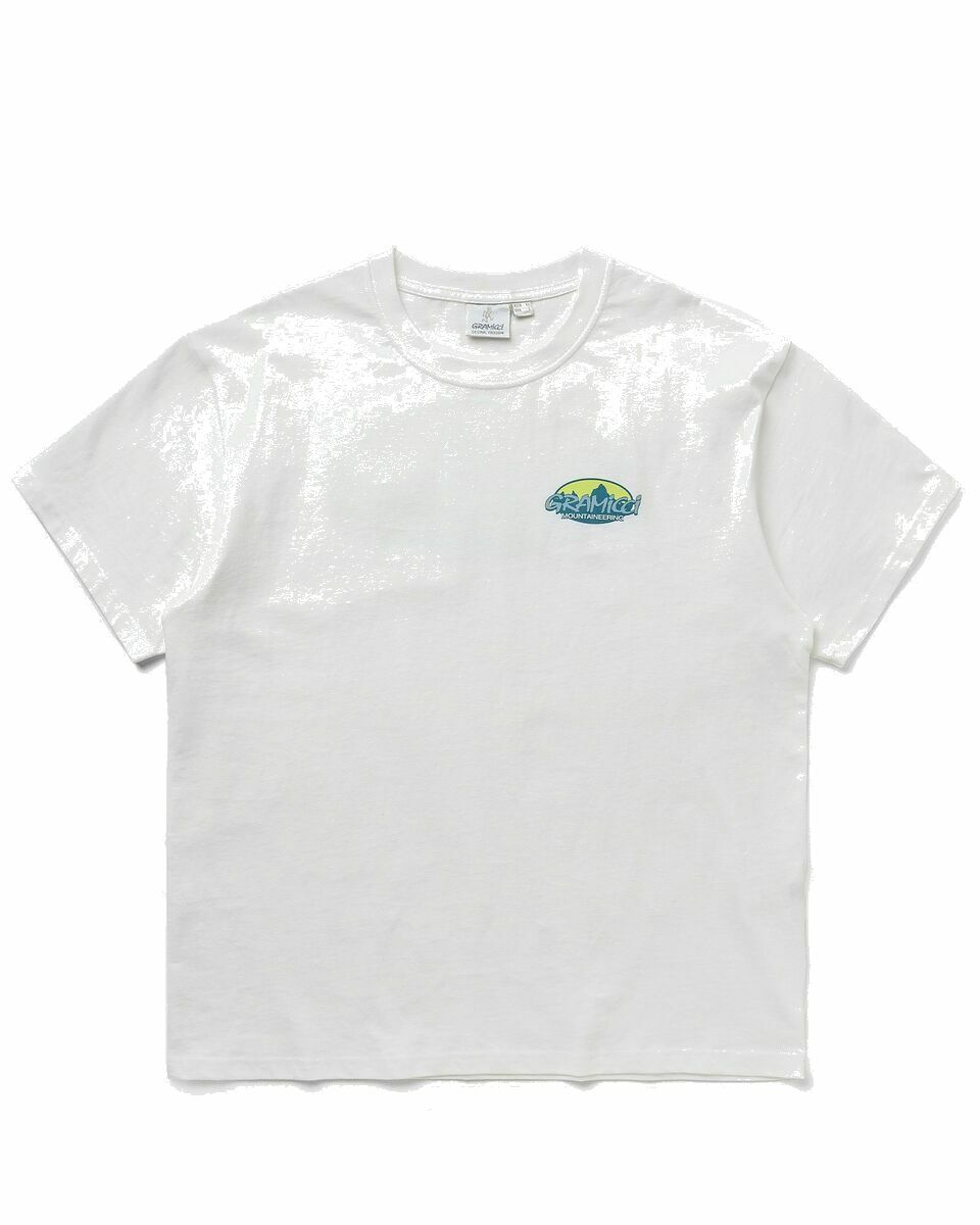 Photo: Gramicci Summit Tee White - Mens - Shortsleeves