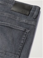 HUGO BOSS - Slim-Fit Stretch-Denim Jeans - Gray