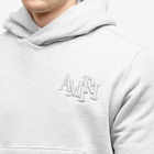 AMIRI Men's Staggered Hoodie in Heather Grey