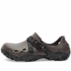Crocs All-Terrain Atlas Shoe in Espresso/Black