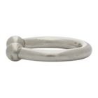 Jil Sander Silver Classic 4 Ring