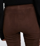 Arma Roche suede leggings