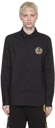 Versace Jeans Couture Black V-Emblem Shirt