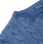 Polo Ralph Lauren - Cable-Knit Cotton Sweater - Blue
