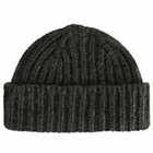 MHL by Margaret Howell Men's Chunky Rib Hat in Graphite 