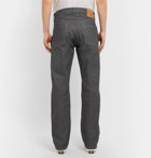 OrSlow - 105 Raw Denim Jeans - Gray