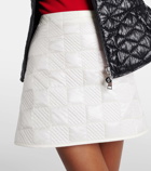 Moncler Logo quilted miniskirt