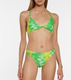 Ganni - Tie-dye bikini