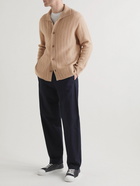 Mr P. - Wolly Open-Knit Wool Cardigan - Neutrals