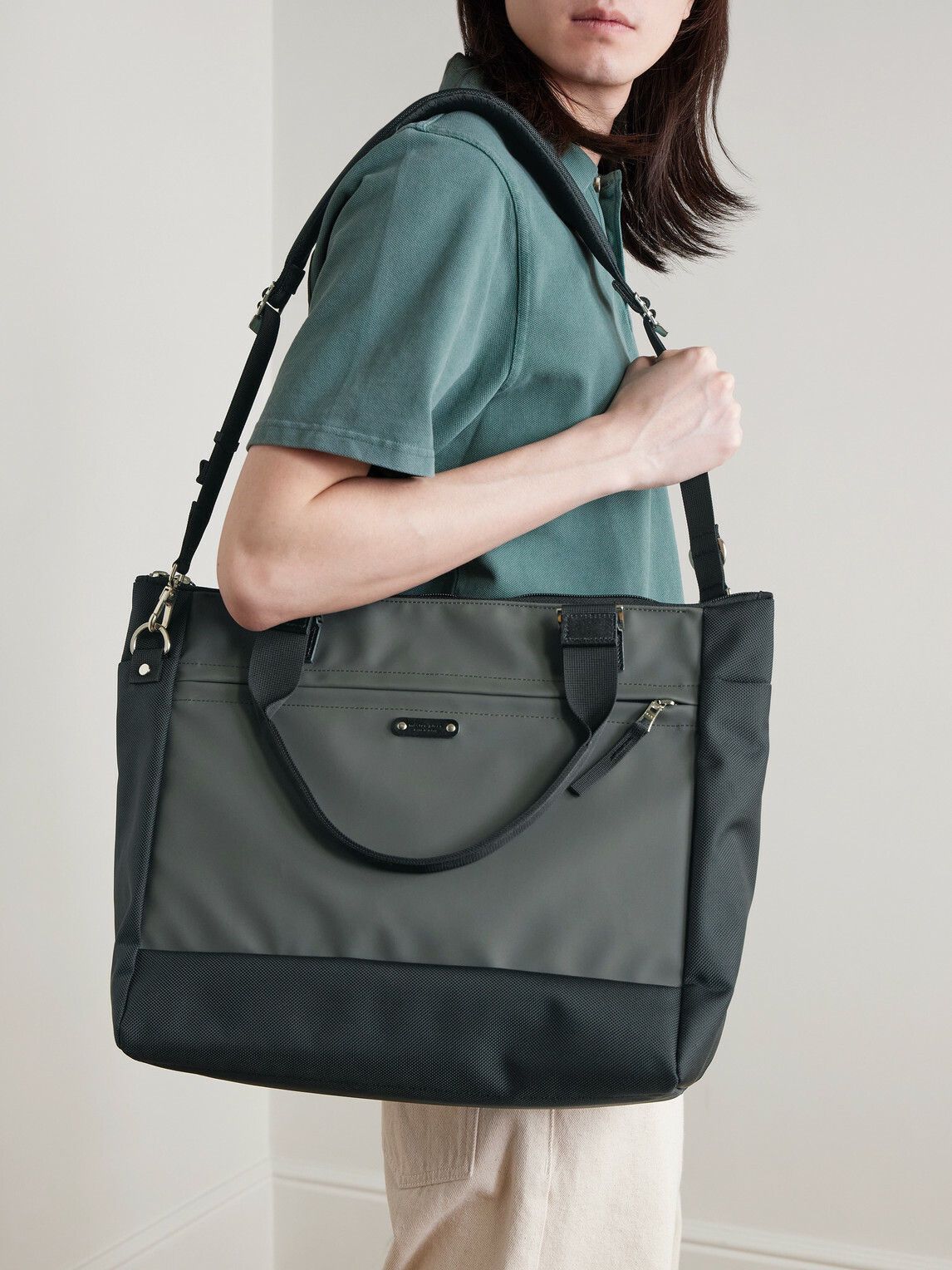 Master-Piece - Spec CORDURA® and Leather Tote Bag