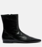 Toteme Leather ankle boots