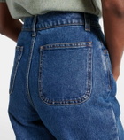 Loro Piana Merak high-rise flared jeans